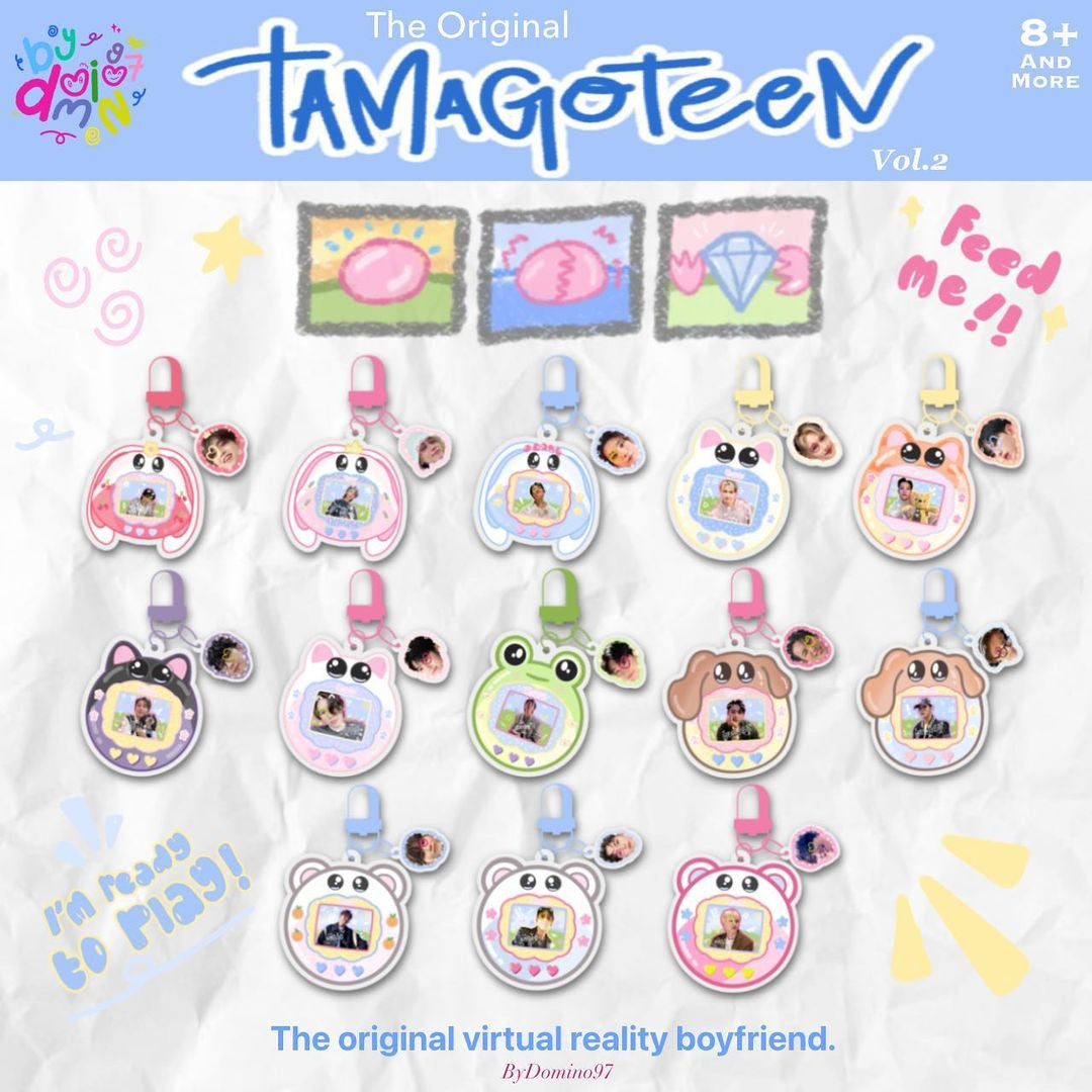 TAMAGOTEEN KEYCHAIN