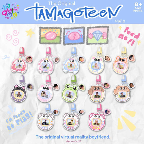 TAMAGOTEEN KEYCHAIN