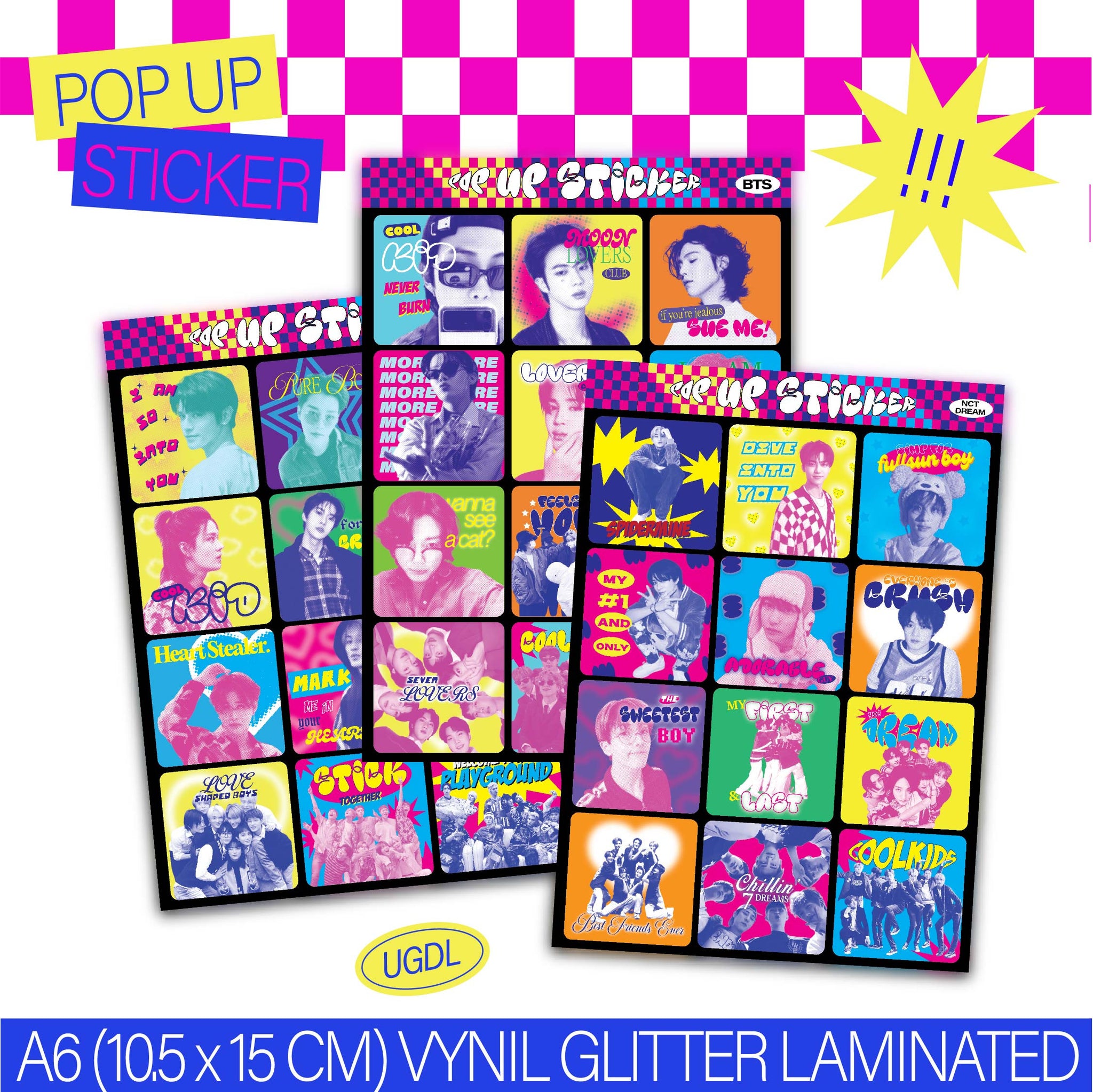 Pop Up Sticker