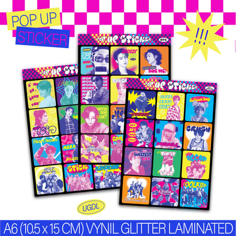 Pop Up Sticker
