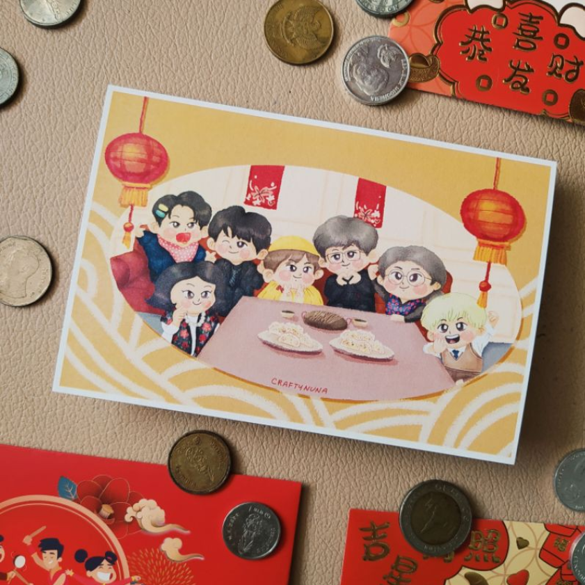 WAYV LUNAR NEW YEAR - WAYVSION CNY 2021 FANART PRINT