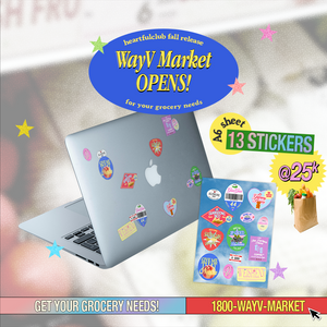 WayV Market - Grocery &amp; Fruit Stickers