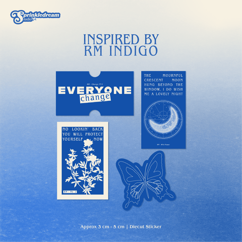 [FAN ART] Sticker Pack - RM Indigo by Sprinkledream Studio