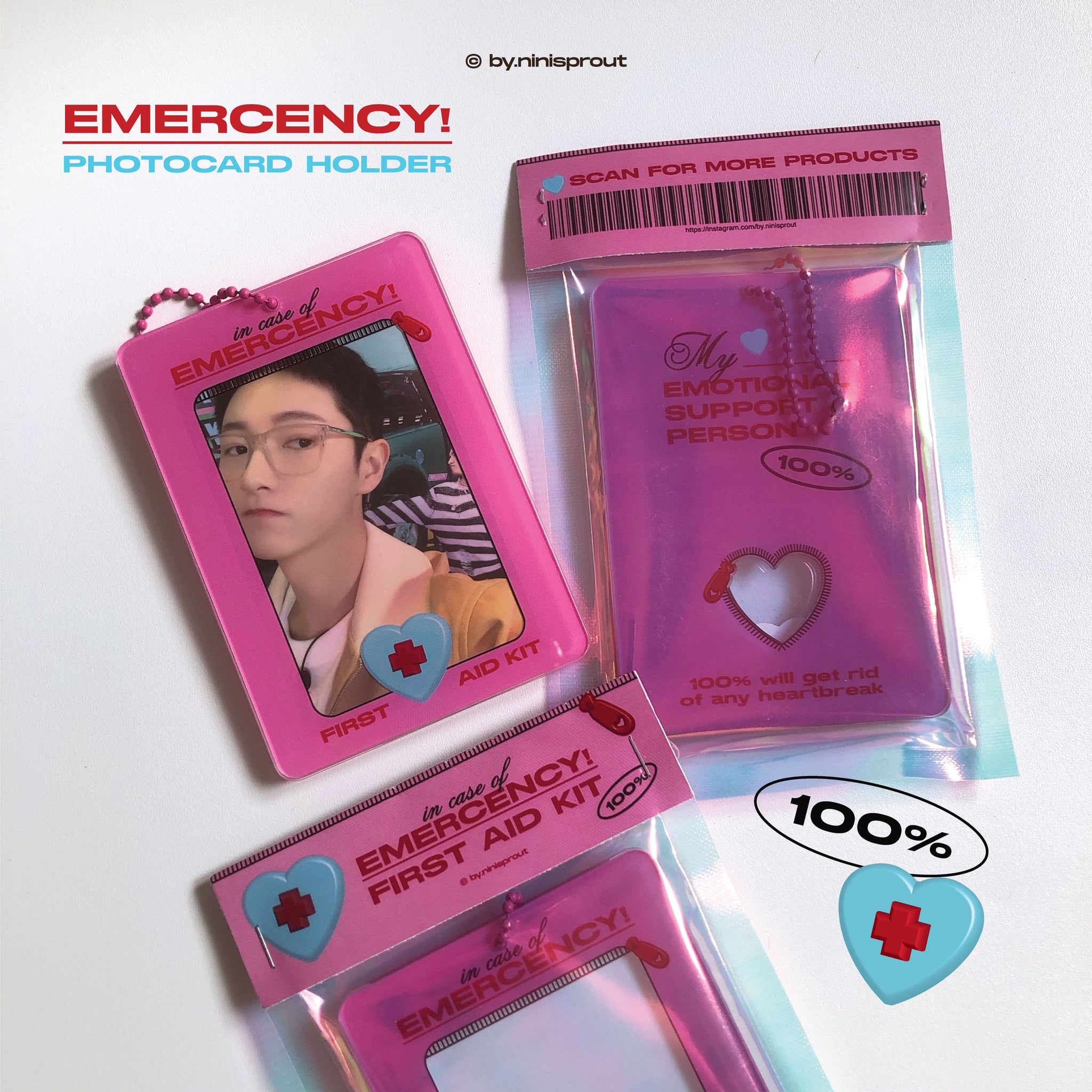 Emergency Kit! Photocard Holder PC