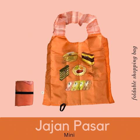 Jajan Pasar Foldable Shopping Bag - Mini Size