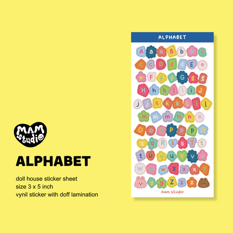 Alphabet Sticker