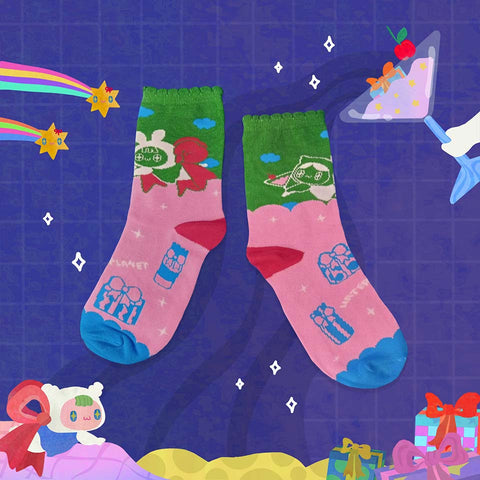 Bowie Land Socks