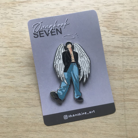 Jungkook Seven Enamel Pin