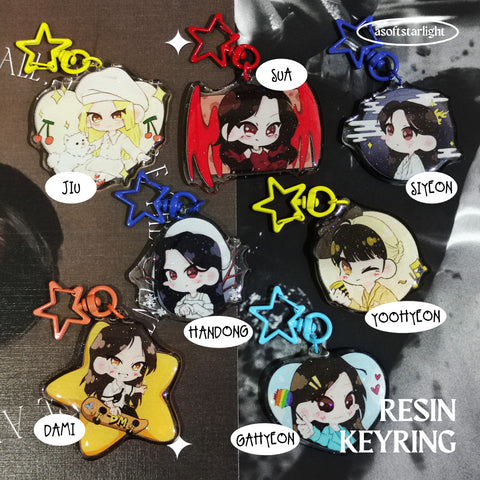 Dreamcatcher Solo Resin Keyring