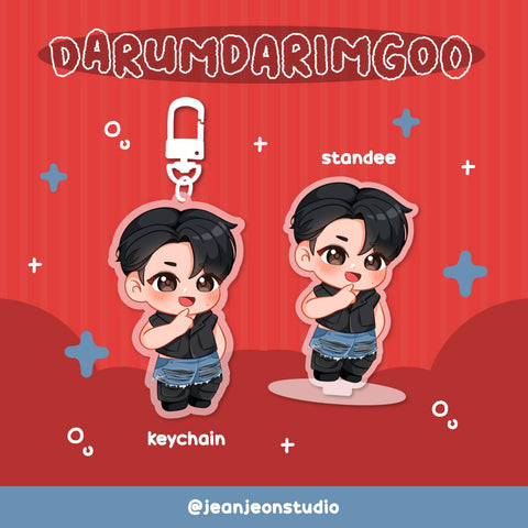 Mingyu Darumdarimgoo Keychain &amp; Standee
