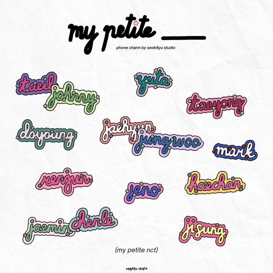 not-so-petite sticker: nct edition