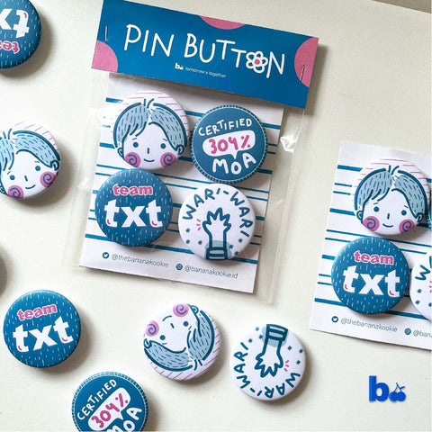 TXT MOAs Pin Button