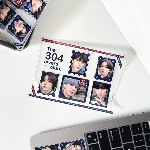 TXT The 304 Lovers club STICKER SHEET