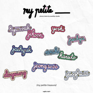 my petite treasure phone charm by seok6yu studio