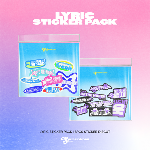 [FAN ART] Lyric Sticker by Sprinkledream Studio