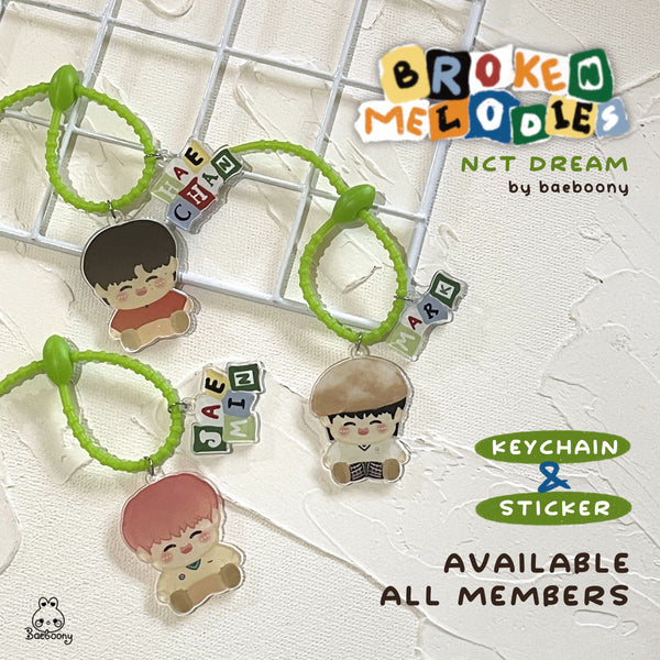 NCT DREAM Broken Melodies Keychain by Baeboony