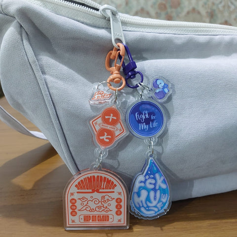 Seventeen Acrylic Keychain FML Edition by 4figures