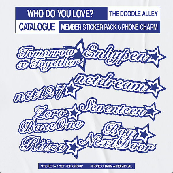 WHO DO YOU LOVE? Sticker Pack