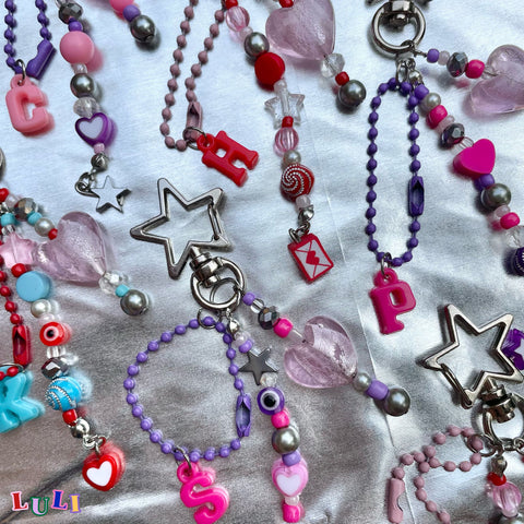 LULI's Initial Keychain
