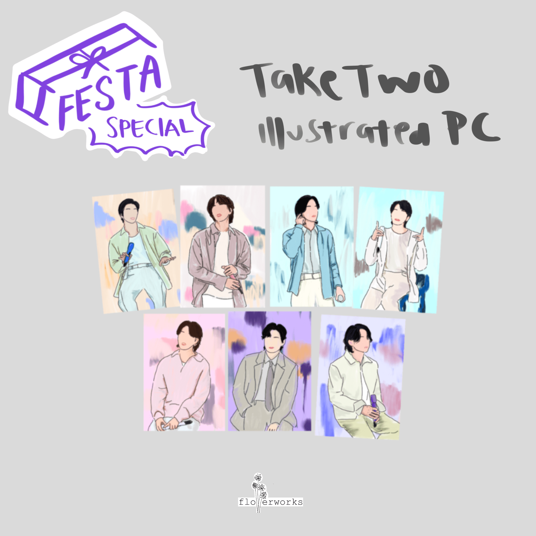 Festa Special: Take Two Artprint BTS