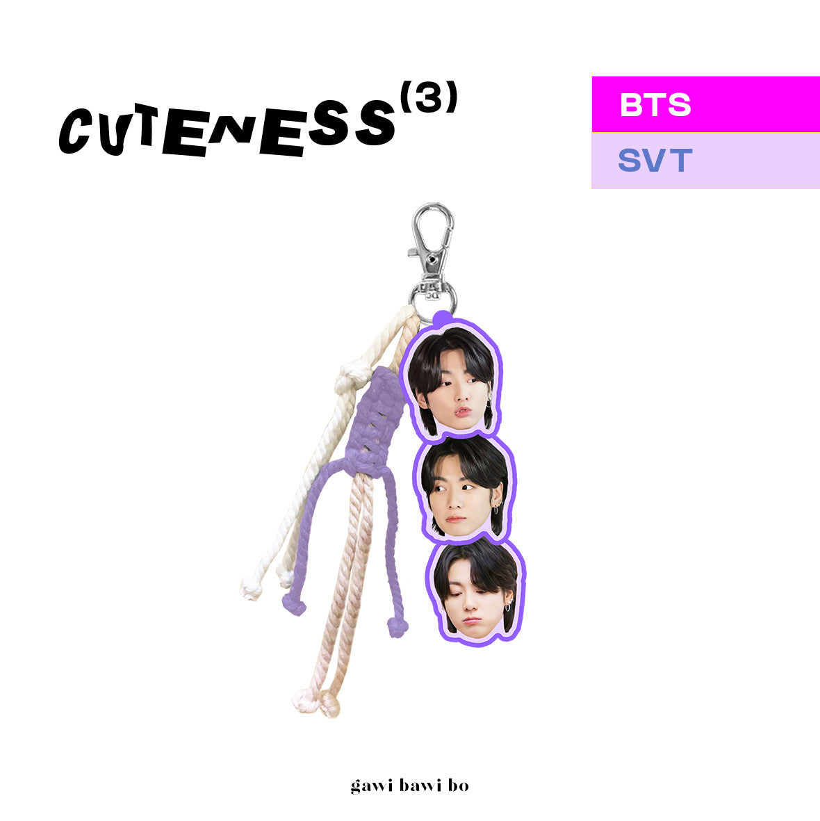 CuteneSS Braids - BTS Keychain