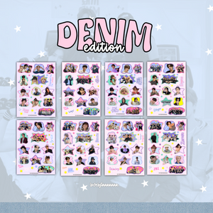 Glitter Sticker Set