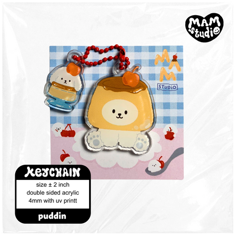 Puddin Keychain
