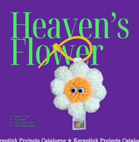 Tufted Heaven's Flower Keyring