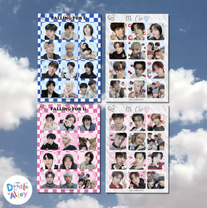 TXT - Pink &amp; Blue Sticker