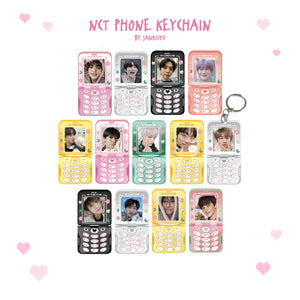 NCT Phone Keychain