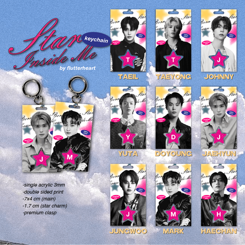[NCT 127] Star Inside Me Keychain