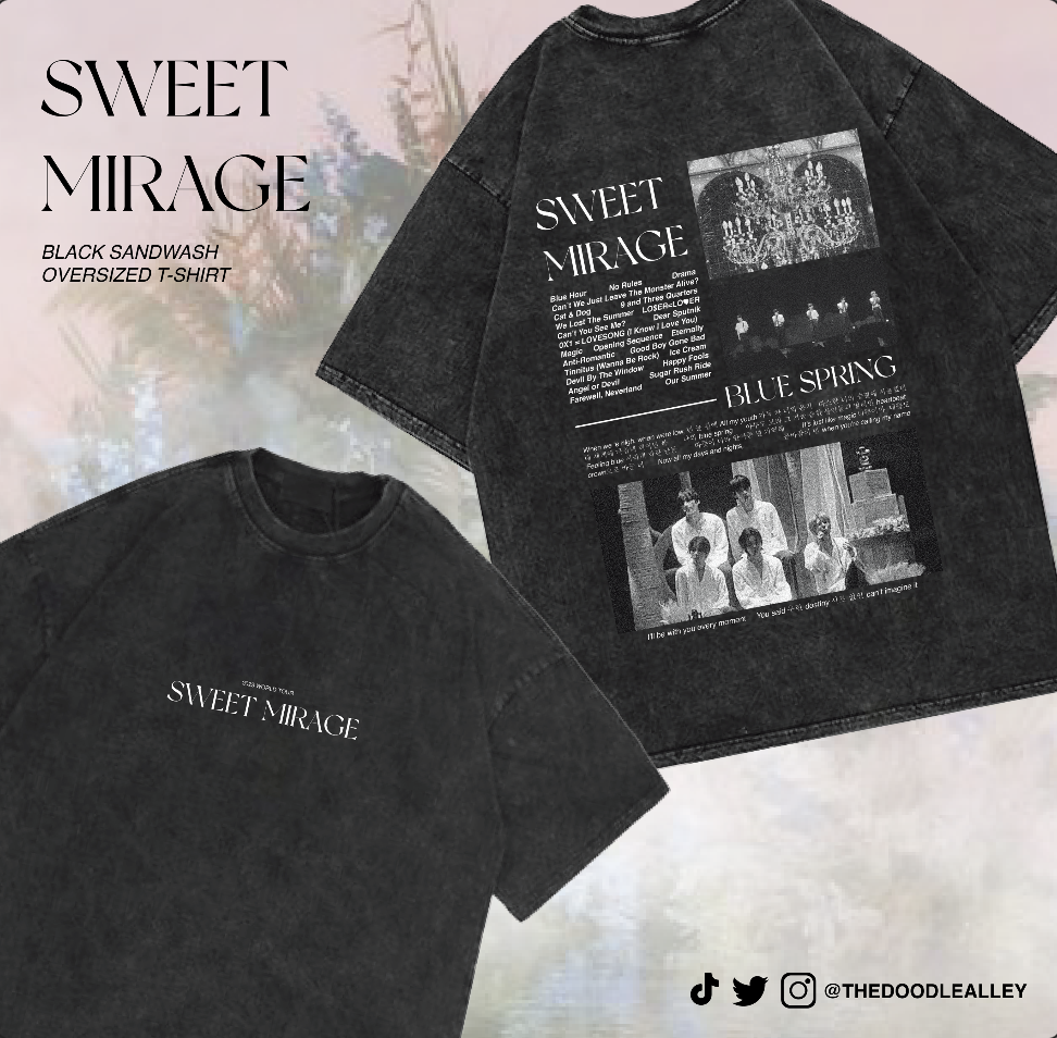 TXT - ACT: Sweet Mirage Oversized T-Shirt