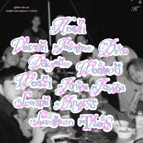 SEVENTEEN / psily sticker