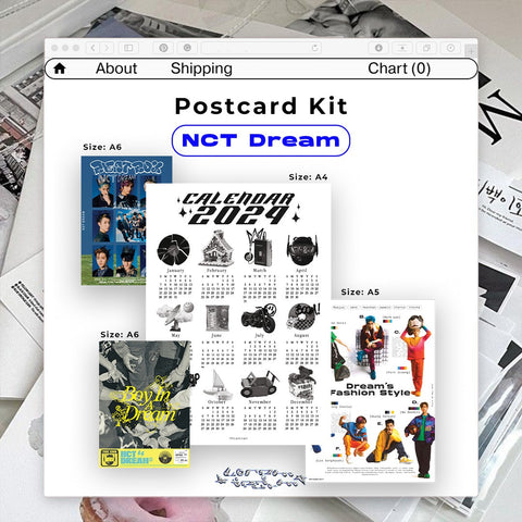 NCT DREAM POSTCARD KIT/ ART PRINT SET by Loremipsum.std