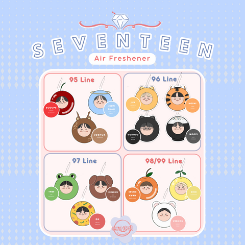 Seventeen Character Air Freshener