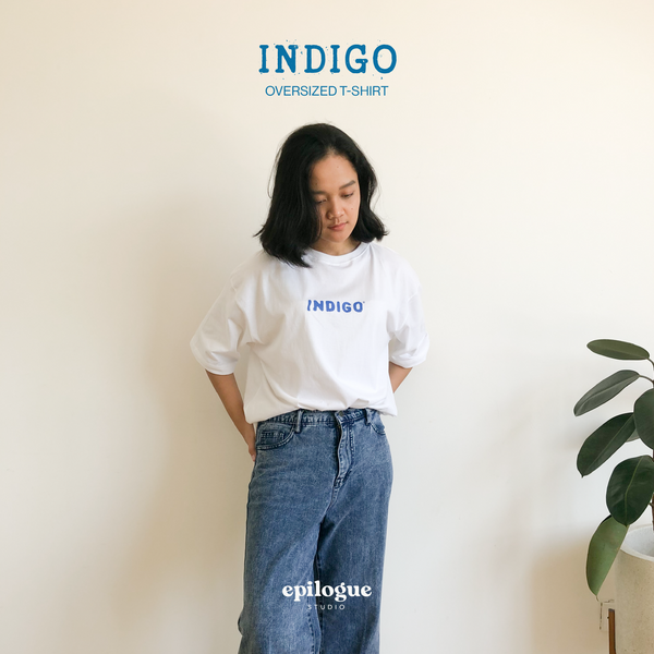 [Epilogue Studio] PREORDER Mono & Indigo Oversized T-Shirt