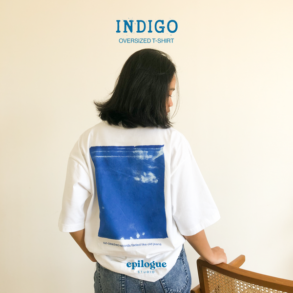 [Epilogue Studio] PREORDER Mono & Indigo Oversized T-Shirt