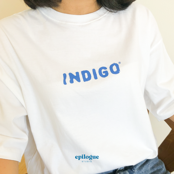 [Epilogue Studio] PREORDER Mono & Indigo Oversized T-Shirt