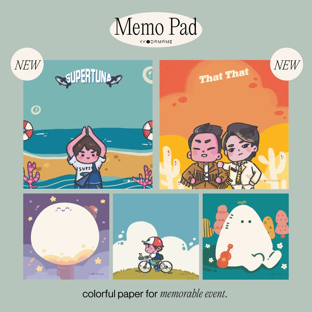 [Kkodamame] Bangtan Memo Pad