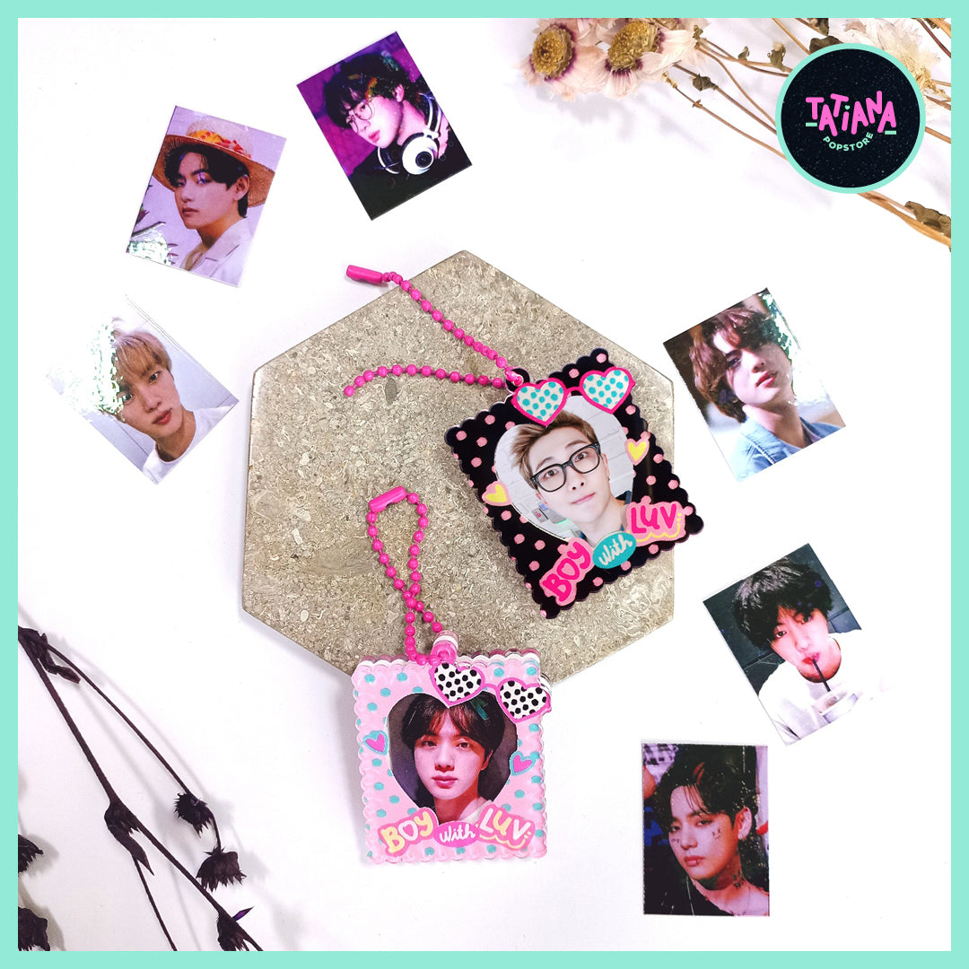 [Tatiana PopStore] Boy With Luv Keychain Frame