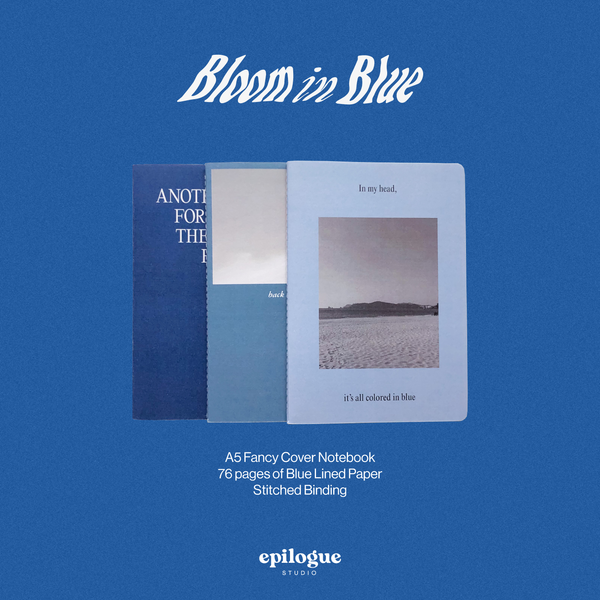[Epilogue Studio] Bloom in Blue Notebook Series