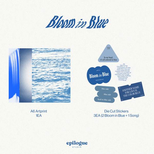 [Epilogue Studio] Bloom in Blue Notebook Series