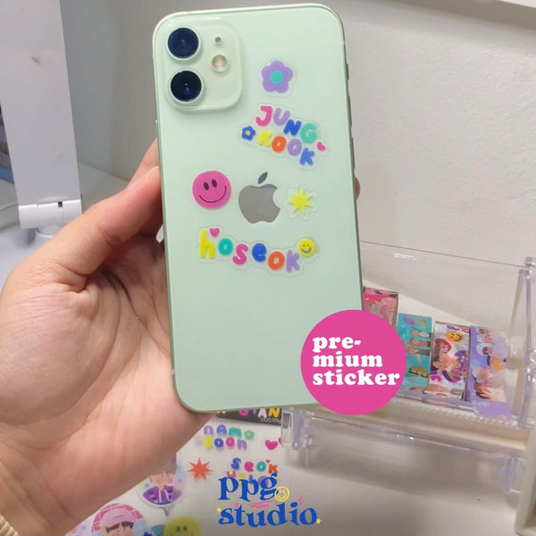 [PPG STUDIO] I Love Bangtan Premium Sticker