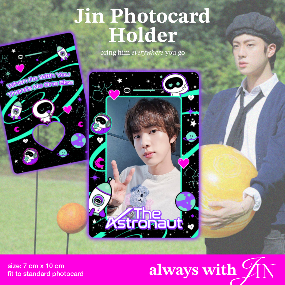 [Meow Club Co.] BTS JIN The Astronaut Photo Card Holder