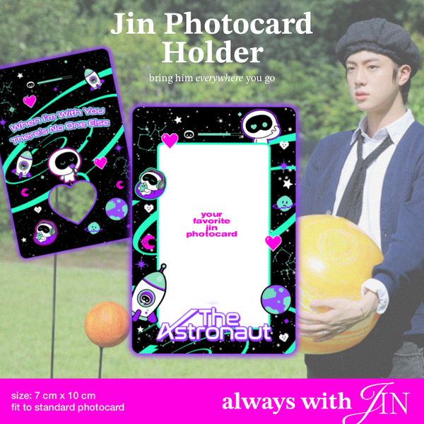 [Meow Club Co.] BTS JIN The Astronaut Photo Card Holder