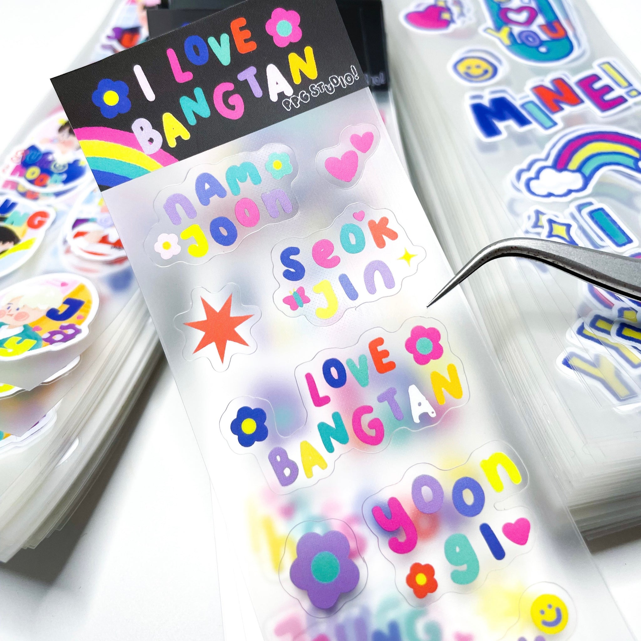 [PPG STUDIO] I Love Bangtan Premium Sticker