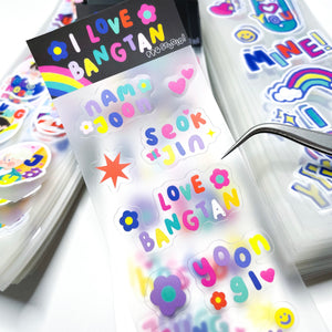[PPG STUDIO] I Love Bangtan Premium Sticker