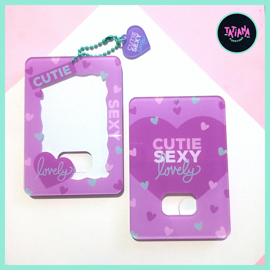 [Tatiana PopStore] Cutie Sexy Lovely - Photocard Holder