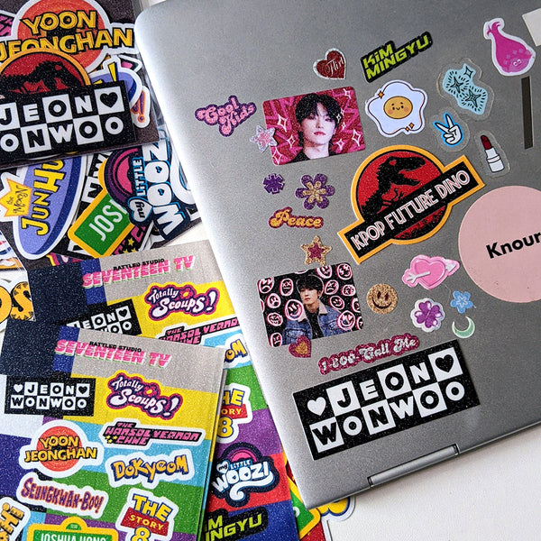 [Rattled Studio] SEVENTEEN TV Sticker Pack