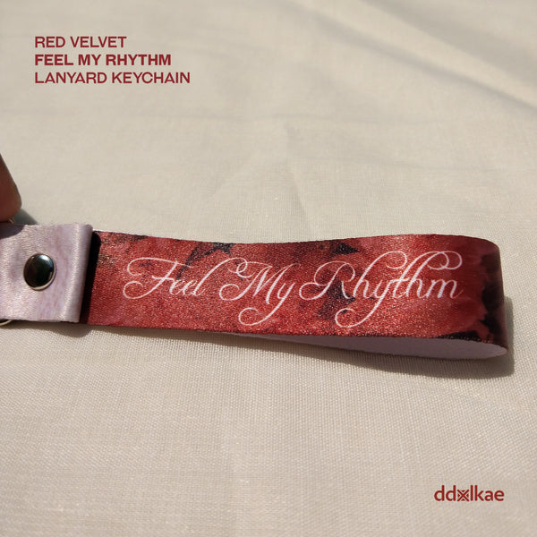 [Ddolkae] RED VELVET Feel My Rhythm Lanyard Keychain
